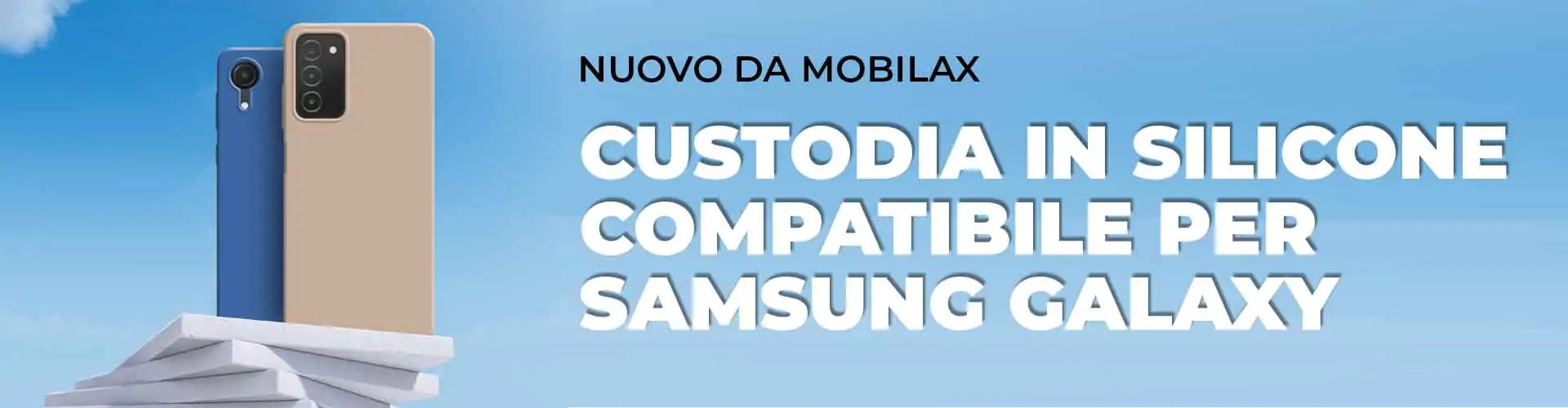 Custodia in silicone compatibile per Samsung Galaxy