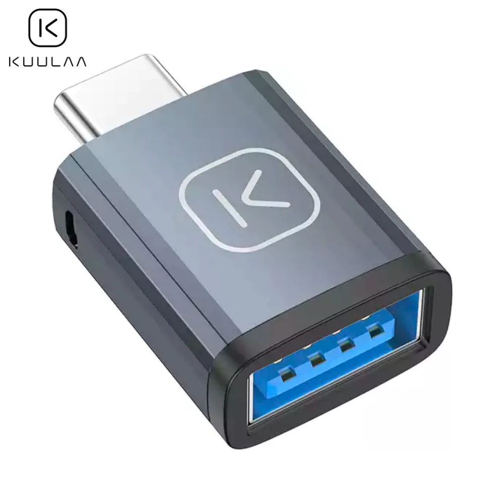 Adattatore USB OTG da femmina a maschio Type-C Kuulaa KL-HUB02 Blu