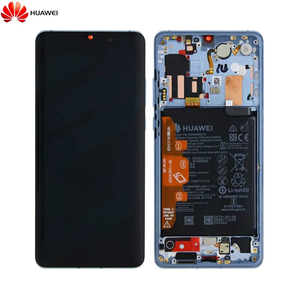 Display Completo Assemblato Huawei P30 Pro / P30 Pro New Edition 02352PGH 02353FUT 02354NAD (Official Refurb) Madreperla