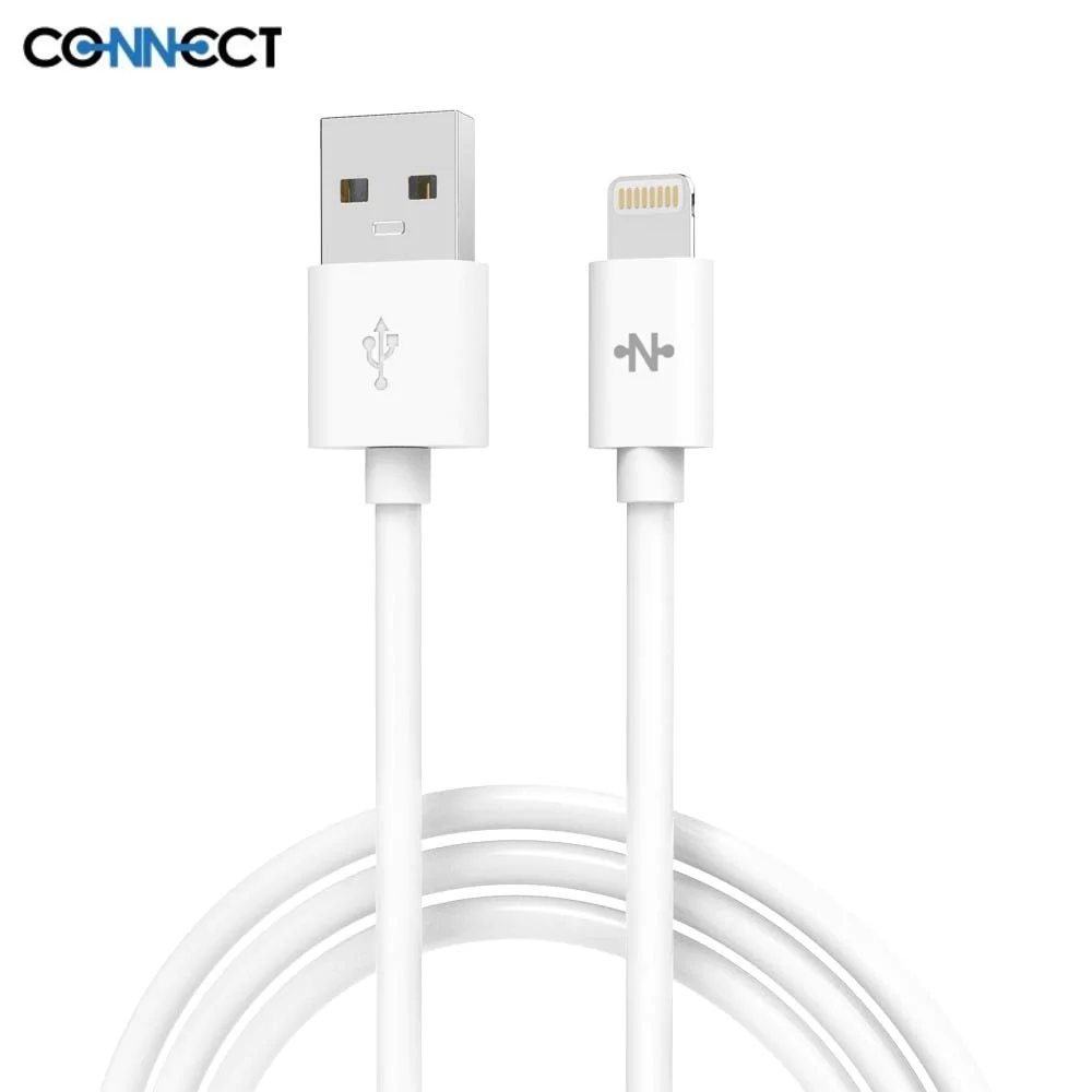 Cavo Dati da USB a Lightning CONNECT MC-CLB1 (1m) Bianco