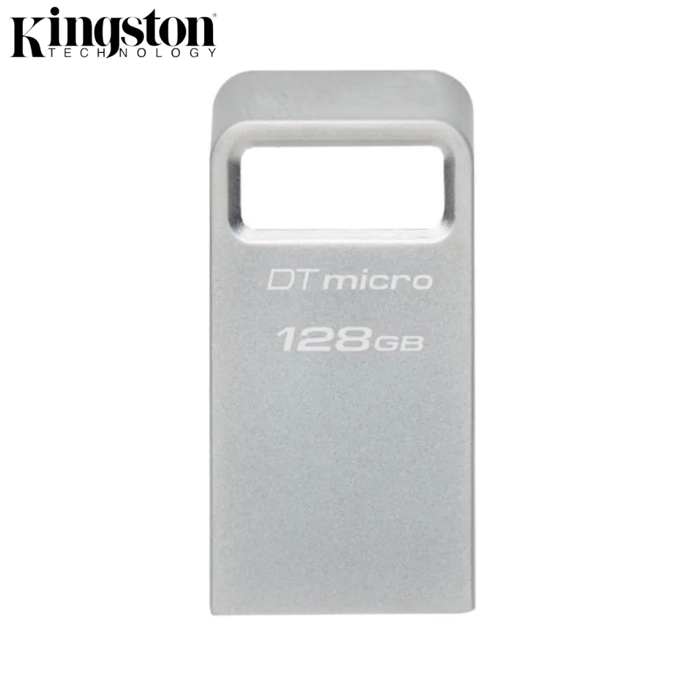 Chiave USB Kingston DTMC3G2 / 128GB DataTraveler MicroUSB 3.0 (128GB) Metallo