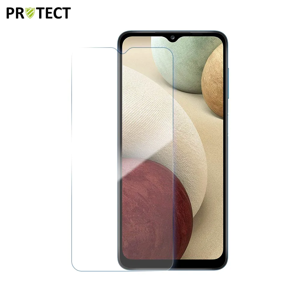 Confezione Classica in Vetro Temperato PROTECT per Samsung Galaxy A12 A125 / Galaxy A12 Nacho A127 x10 Trasparente