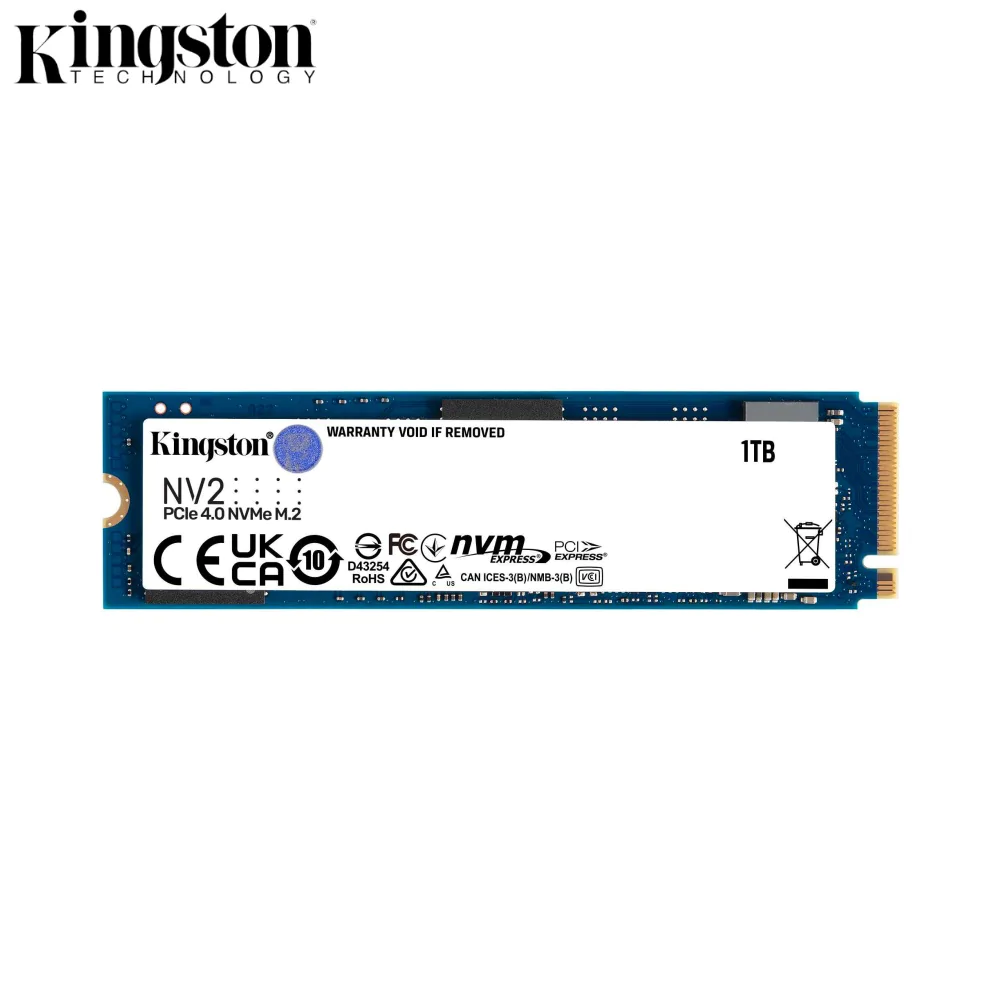 Disco Rigido SSD Kingston SNV2S / 1000G 1TB NVMe PCIe Gen 4x4 SNV2S/1000G