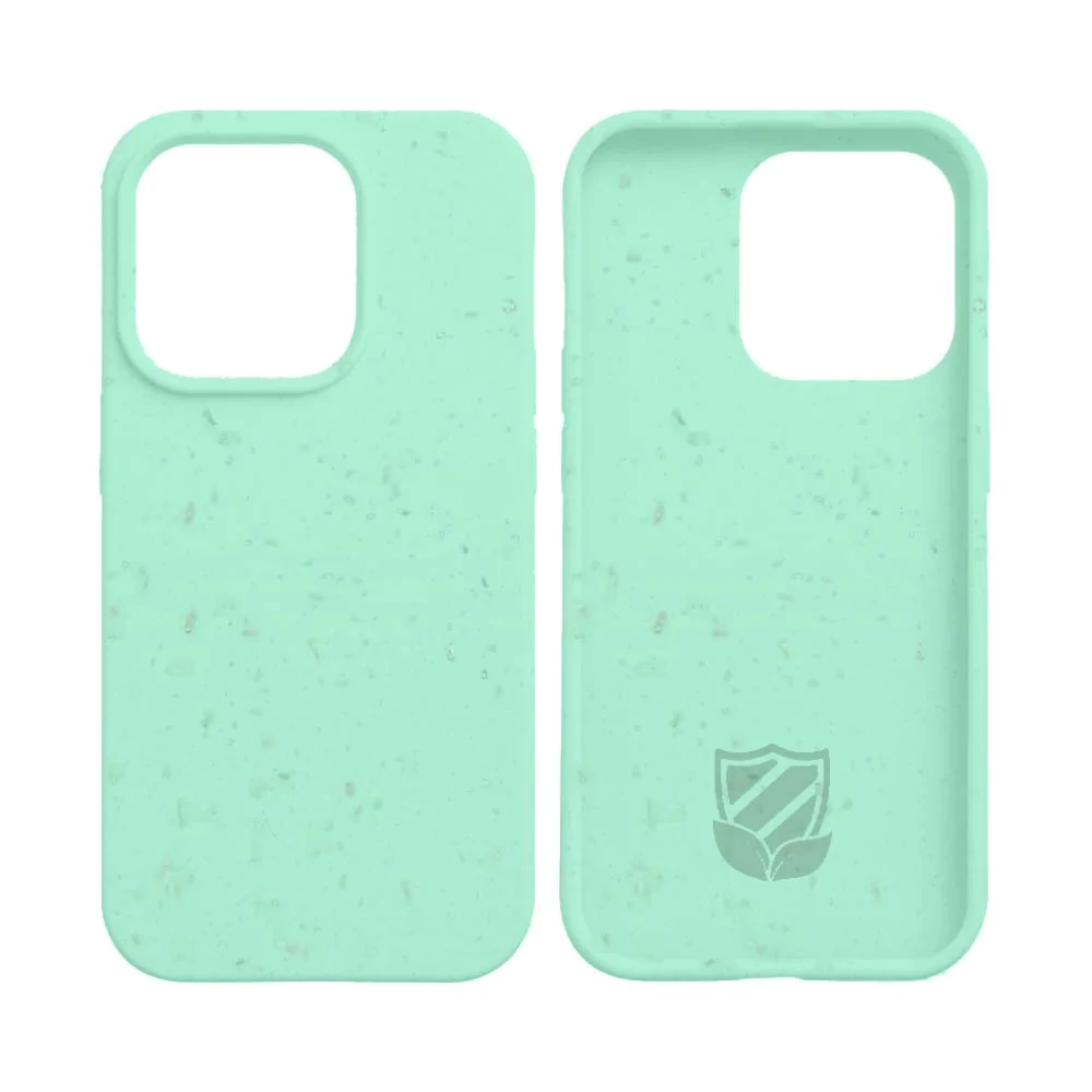 Guscio di Bambù Biodegradabile PROTECT per Apple iPhone 12 Mini (#4) Verde Menta