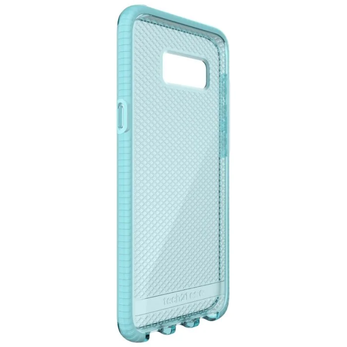 Guscio in Silicone Tech21 per Samsung Galaxy S8 Plus G955 Blu cielo