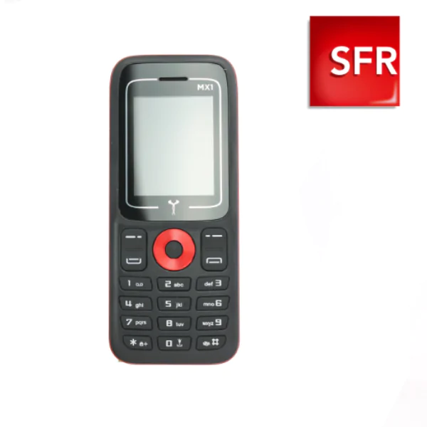 Mobile Mobilax MX1 PACK SFR LA CARTE Nero