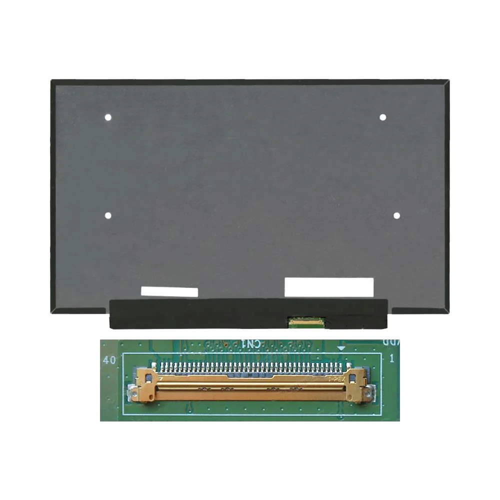 Pannello del PC Portatile 14.0" Slim FHD (1920x1080) IPS 120Hz, 40pin Destra, senza Fissaggi (LM140LF1F01) Matte