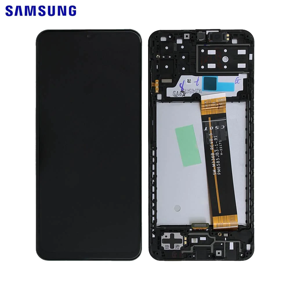 Display Originale Samsung Galaxy A13 4G A137 GH82-29227A GH82-29228A Nero