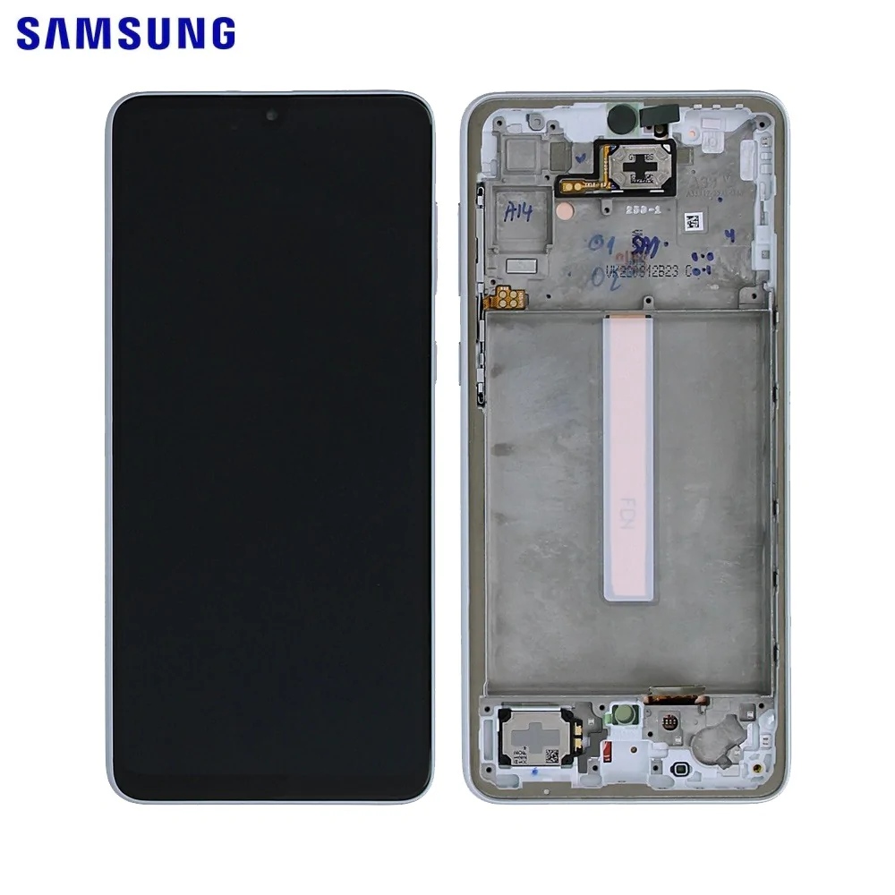 Display Originale Samsung Galaxy A33 5G A336 GH82-28143B GH82-28144B Bianco