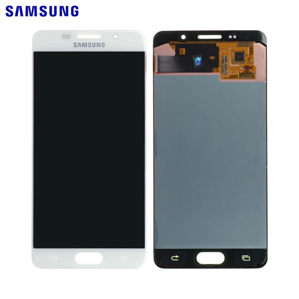 Display Originale Samsung Galaxy A5 2016 A510 GH97-18250A Bianco