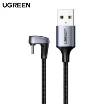 Cavo Dati da USB a Tipo-C Ugreen US311 70313 180° 18W (1m) Nero