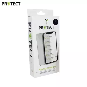 Confezione Classica in Vetro Temperato PROTECT per Apple iPhone 11 Pro / iPhone X/iPhone XS x10 Trasparente