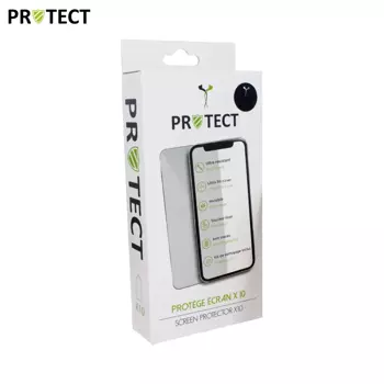 Confezione Classica in Vetro Temperato PROTECT per Apple iPhone 15 Pro Max x10 Trasparente