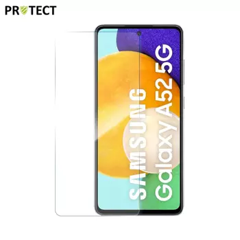 Confezione Classica in Vetro Temperato PROTECT per Samsung Galaxy A52 5G A526 / Galaxy A52 4G A525/Galaxy A52s 5G A528 x10 Trasparente