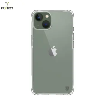 Confezione da 10 Custodie in Silicone Rinforzato PROTECT per Apple iPhone 13 Bulk Trasparente