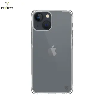 Confezione da 10 Custodie in Silicone Rinforzato PROTECT per Apple iPhone 13 Mini Bulk Trasparente