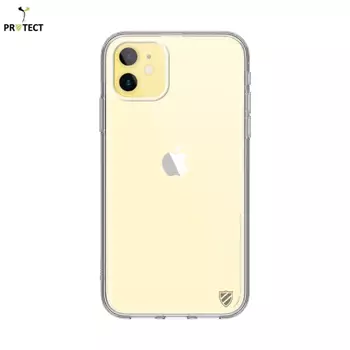 Confezione da 10 Gusci in Silicone PROTECT per Apple iPhone 11 Bulk Trasparente