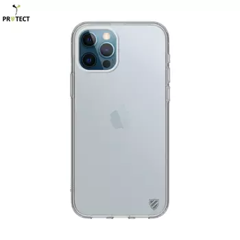 Confezione da 10 Gusci in Silicone PROTECT per Apple iPhone 12 / iPhone 12 Pro Bulk Trasparente