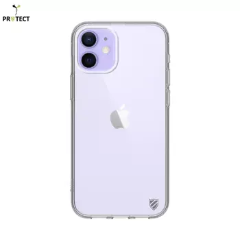 Confezione da 10 Gusci in Silicone PROTECT per Apple iPhone 12 Mini Bulk Trasparente