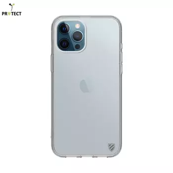 Confezione da 10 Gusci in Silicone PROTECT per Apple iPhone 12 Pro Max Bulk Trasparente