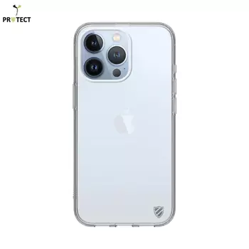 Confezione da 10 Gusci in Silicone PROTECT per Apple iPhone 13 Pro Bulk Trasparente