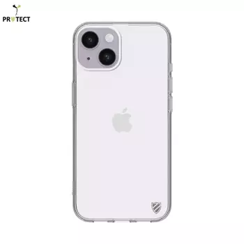 Confezione da 10 Gusci in Silicone PROTECT per Apple iPhone 14 Bulk Trasparente