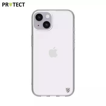 Confezione da 10 Gusci in Silicone PROTECT per Apple iPhone 15 Bulk Trasparente