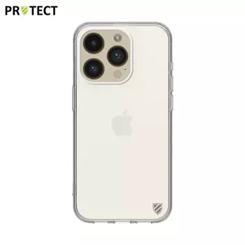 Confezione da 10 Gusci in Silicone PROTECT per Apple iPhone 15 Pro Bulk Trasparente