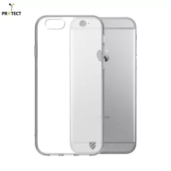 Confezione da 10 Gusci in Silicone PROTECT per Apple iPhone 6 / iPhone 6S Bulk Trasparente