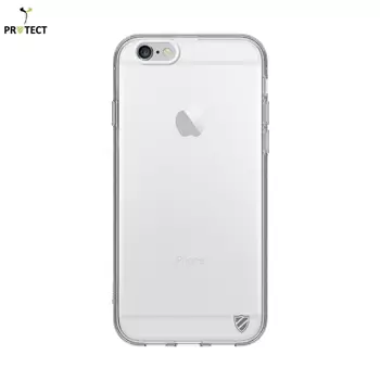 Confezione da 10 Gusci in Silicone PROTECT per Apple iPhone 6 / iPhone 6S Bulk Trasparente