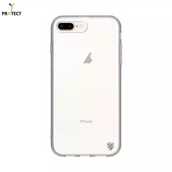Confezione da 10 Gusci in Silicone PROTECT per Apple iPhone 7 Plus / iPhone 8 Plus Bulk Trasparente