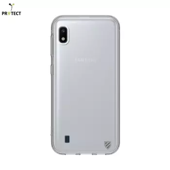 Confezione da 10 Gusci in Silicone PROTECT per Samsung Galaxy A10 A105 Bulk Trasparente