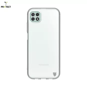 Confezione da 10 Gusci in Silicone PROTECT per Samsung Galaxy A22 5G A226 Bulk Trasparente
