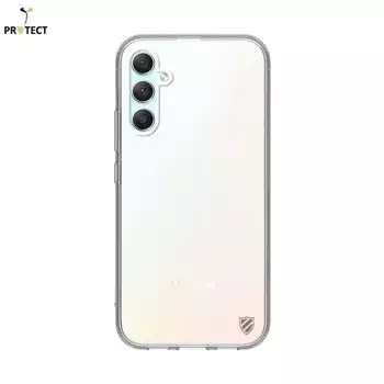 Confezione da 10 Gusci in Silicone PROTECT per Samsung Galaxy A34 5G A346 Bulk Trasparente
