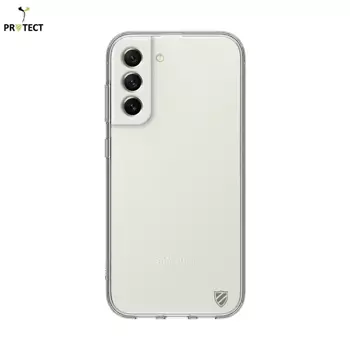 Confezione da 10 Gusci in Silicone PROTECT per Samsung Galaxy S21 FE G990 Bulk Trasparente