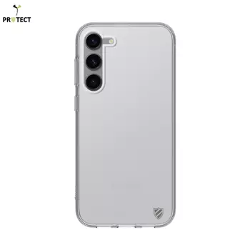Confezione da 10 Gusci in Silicone PROTECT per Samsung Galaxy S23 Plus 5G S916 Bulk Trasparente