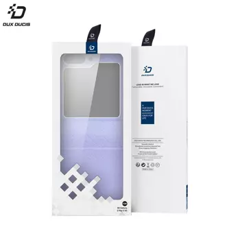 Copertura Protettiva Bril Dux Ducis per Samsung Galaxy Z Flip 5 5G F731 Viola