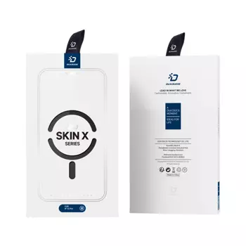 Copertura Protettiva Skin X Pro Dux Ducis per Apple iPhone 15 Pro MagSafe Blu