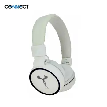 Cuffie audio cablate CONNECT Jack 3,5mm (1,2m) Bianco
