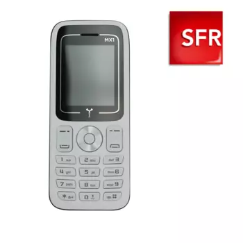 Mobile Mobilax MX1 PACK SFR LA CARTE Bianco