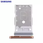 Cassetto SIM originale Samsung Galaxy S24 5G S921/Galaxy S24 Plus 5G S926 GH98-48906G Orange