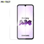 Confezione Classica in Vetro Temperato PROTECT per Samsung Galaxy A34 5G A346 x10 Trasparente