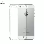 Confezione da 10 Custodie in Silicone Rinforzato PROTECT per Apple iPhone 5/iPhone 5S/iPhone SE (1er Gen) Bulk Trasparente