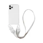 Custodia in Silicone con Tracolla Apple iPhone 11 Pro Max (#16) Bianco