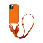 Custodia in Silicone con Tracolla Apple iPhone 12 Pro Max (#13) Orange