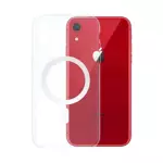 Custodia in Silicone MagSafe Compatible per Apple iPhone XR Trasparente