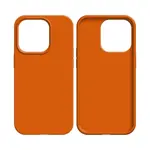 Guscio in Silicone Compatible per Apple iPhone 12/iPhone 12 Pro (#13) Arancione