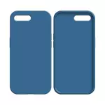 Guscio in Silicone Compatible per Apple iPhone 7 Plus/iPhone 8 Plus (#20) Blu Marino