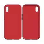 Guscio in Silicone Compatible per Apple iPhone X/iPhone XS (#14) Rosso