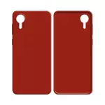 Guscio in Silicone Compatible per Samsung Galaxy A03 A035F (#1) Rosso